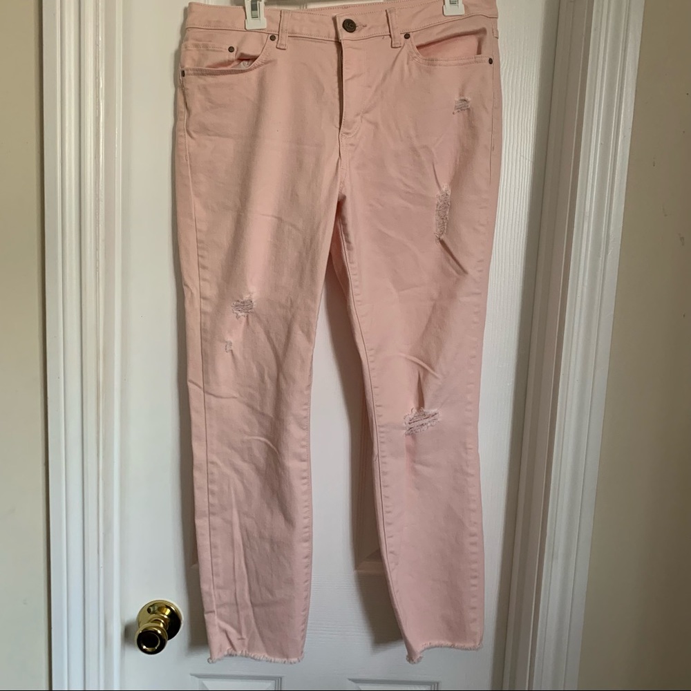 Pink Skinny Jeans
